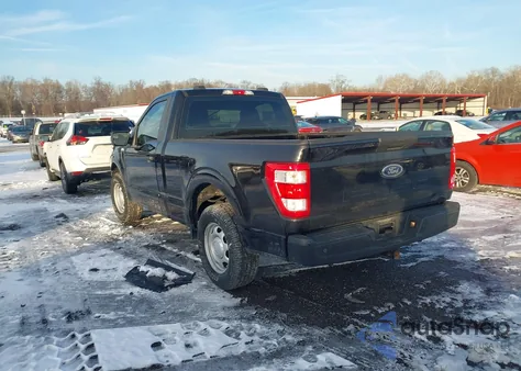 2021 Ford F-150 Xl из США, поврежденный, VIN 1FTMF1CB9MKD07146